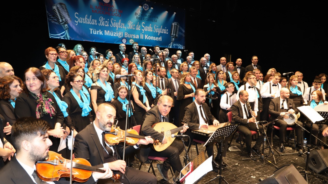 Şarkılar Bizi Söyler Biz de Şarkı Söyleriz Projesi Kapsamında, Türk Müziği Bursa İl Konseri