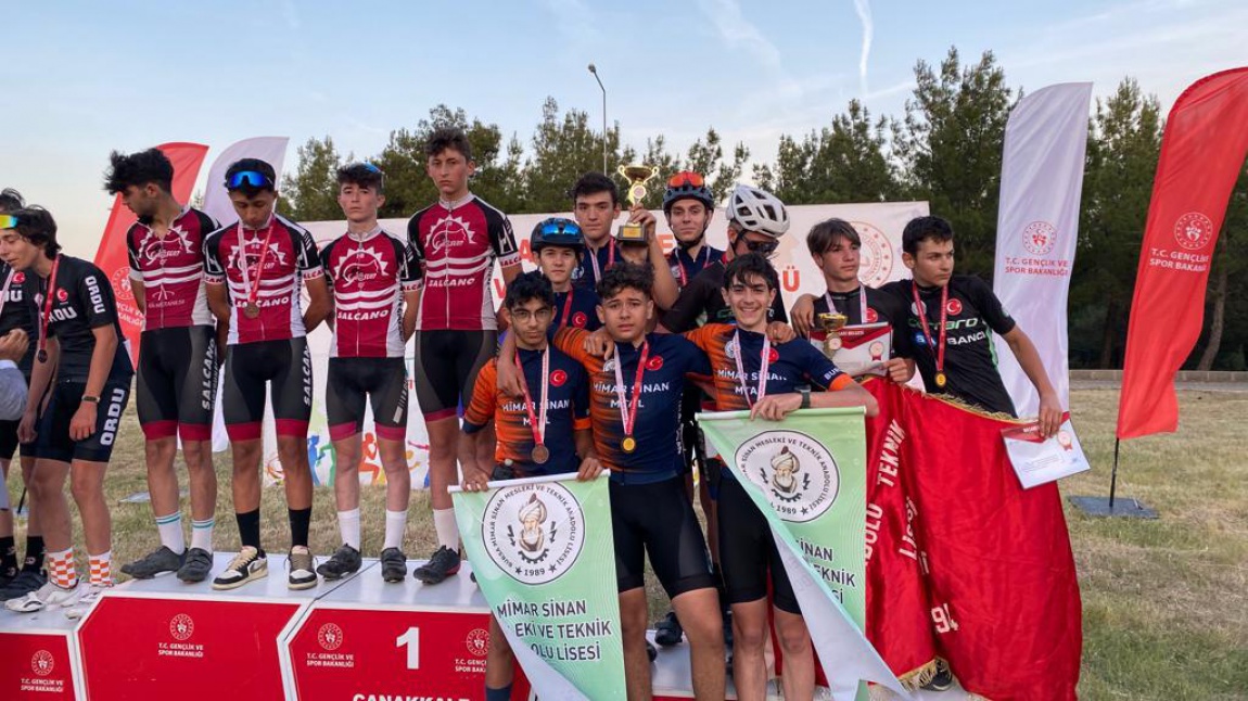 Bisiklet Kursu Kursiyerlerimiz Çanakkale - Eceabat’ta Düzenlenen Türkiye Şampiyonasında 3. Oldu 